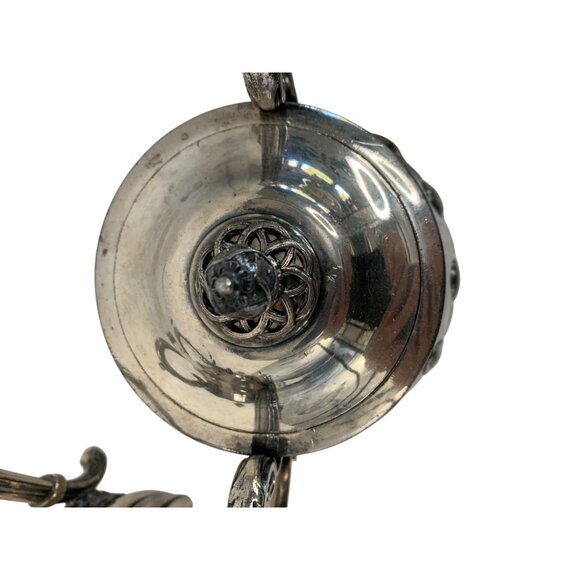 Antique James Dixon & Sons England  EPBM 3-Piece Silver-Plate Tea Set Marked - Picture 11 of 11